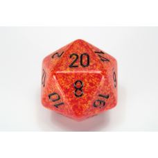 Speckled Fire 34mm d20 Dice