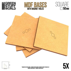 MDF Bases - Square 50mm