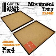 MDF Movement Trays 25mm 5x4