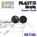 Plastic Bases - Round 32mm BLACK