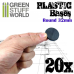 Plastic Bases - Round 32mm BLACK