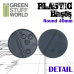 Plastic Bases - Round 40mm BLACK