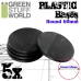 Plastic Bases - Round 60mm Black