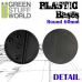 Plastic Bases - Round 60mm Black