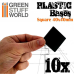 Plastic Square Bases 40x40 mm