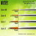 Green Series Synthetic Brush - Size 00