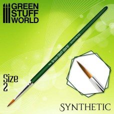 Green Series Synthetic Brush - Size 2