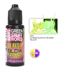 UV RESIN 17ml YELLOW - Glow in the Dark