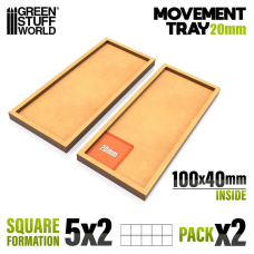 MDF Movement Trays 100x40mm