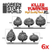 Large Killer Pumpkins Resin Set