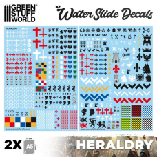 Waterslide Decals - Heraldry