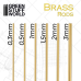 Pinning Brass Rods 0.5mm