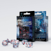 Q-Workshop Classic RPG Translucent & blue-red Dice Set