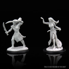 Vampire Lacerator & Vampire Hexmage - Magic the Gathering Unpainted Miniatures